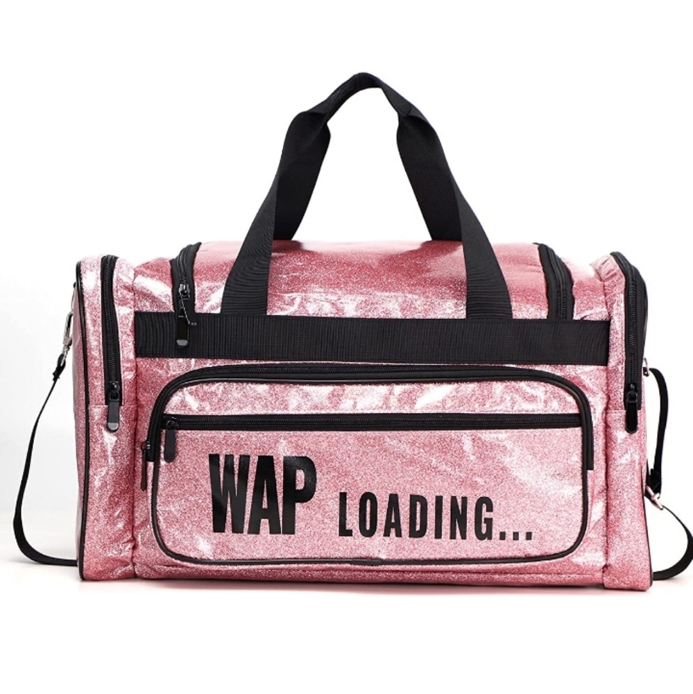 "Wap loading" spend a night / gym duffle bag / travel bag